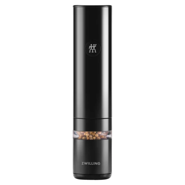 ZWILLING Salt & Pepper Grinder*Electric Salt/Pepper Mill, Black Matte