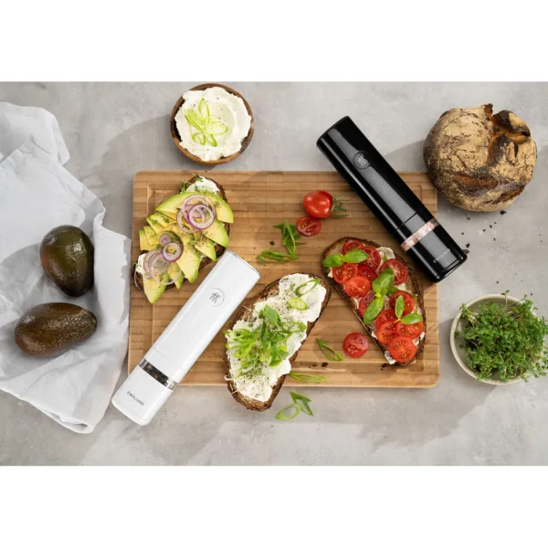 ZWILLING Salt & Pepper Grinder*Electric Salt/Pepper Mill, Black Matte