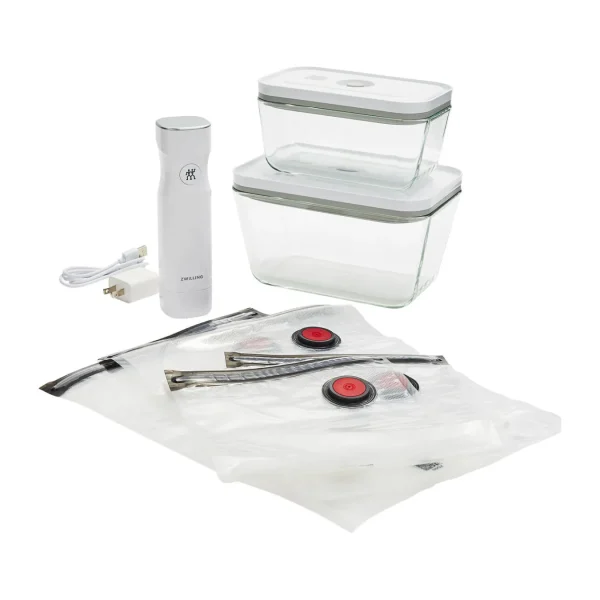 ZWILLING Vacuum Starter Sets*Glass / Medium/Large Vacuum Starter Set, 7-Pc White