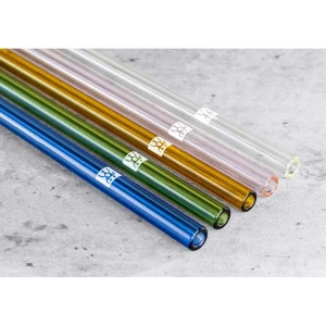 ZWILLING Straws*Glass Straw - Colored - Straight Set Mixed Colors