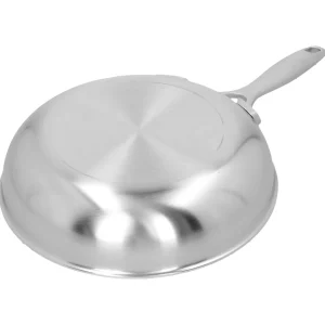 DEMEYERE Skillets*8-Inch, 18/10 Stainless Steel, Frying Pan Silver