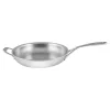 DEMEYERE Skillets*11-Inch, 18/10 Stainless Steel, Proline Fry Pan With Helper Handle Silver