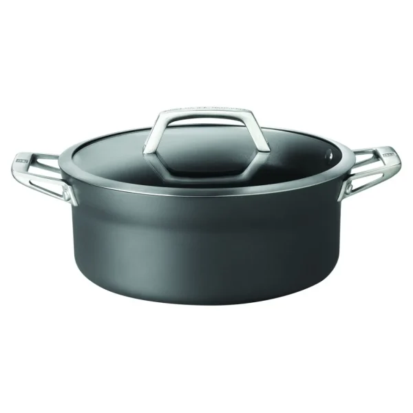 ZWILLING Dutch Ovens*13-Inch, Aluminum, Hard Anodized Dutch Oven Nonstick Black Matte