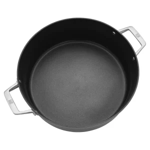 ZWILLING Dutch Ovens*13-Inch, Aluminum, Hard Anodized Dutch Oven Nonstick Black Matte