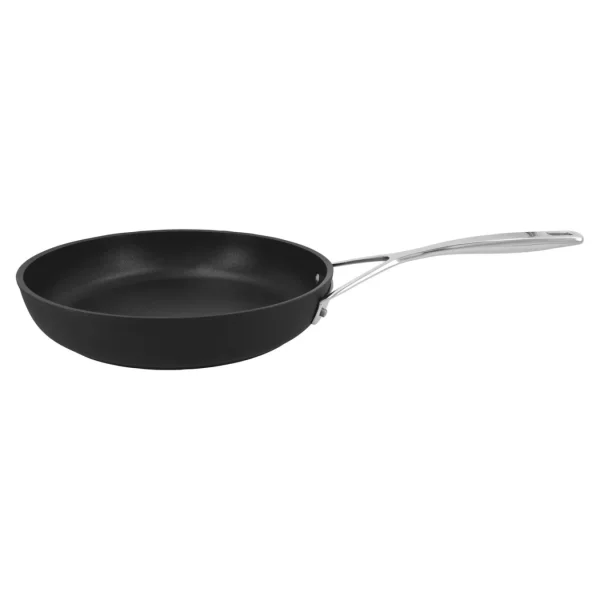 DEMEYERE Skillets*10-Inch, Aluminum, Non-Stick, Fry Pan Silver-Black