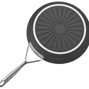 DEMEYERE Skillets*12-Inch, Aluminum, Non-Stick, Fry Pan Silver-Black