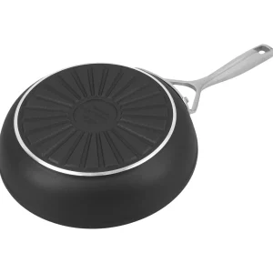 DEMEYERE Skillets*8-Inch, Aluminum, Non-Stick, Fry Pan Silver-Black