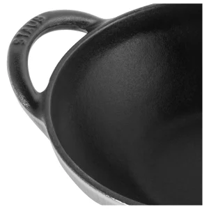 STAUB Woks*6.5-Inch, Baby Wok, Graphite Grey