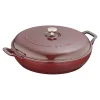 STAUB Braisers*12-Inch, Braiser, Grenadine