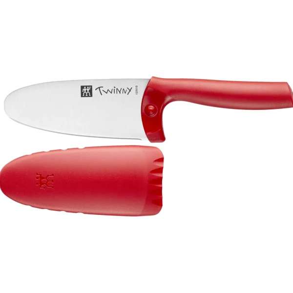 ZWILLING Kids Cutlery*4-Inch, Chef'S Knife Red