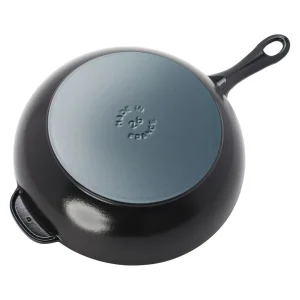 STAUB Skillets*10-Inch, Daily Pan With Glass Lid, Black Matte