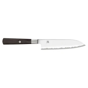 MIYABI Santoku Knives*5.5-Inch, Fine Edge Santoku Brown