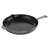 STAUB Skillets*12-Inch, Fry Pan, Graphite Grey