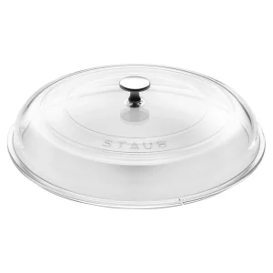 STAUB Cookware Lids*12-Inch Glass Domed Lid Transparent