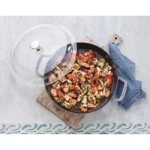 STAUB Cookware Lids*10-Inch Glass Domed Lid Transparent