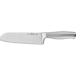 HENCKELS Santoku Knives*7-Inch, Hollow Edge Santoku Silver