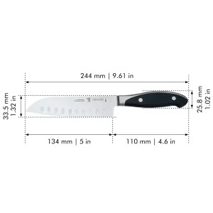 ZWILLING Santoku Knives*5-Inch, Hollow Edge Santoku Knife