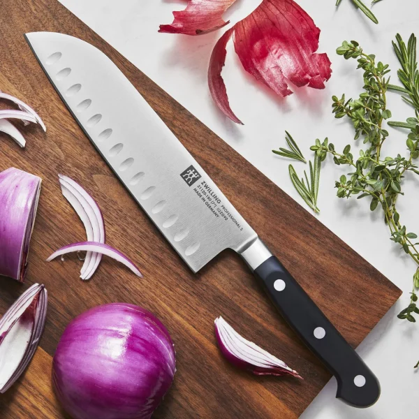 ZWILLING Santoku Knives*7-Inch, Hollow Edge Santoku Knife