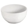 STAUB Cereal Bowls*6.5-Inch, Large Universal Bowl, White