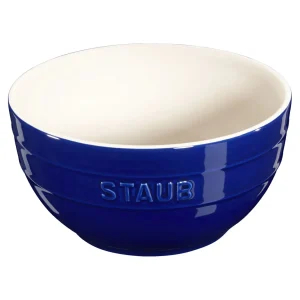 STAUB Cereal Bowls*6.5-Inch, Large Universal Bowl, Dark Blue