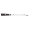 MIYABI Sujihiki Knives*9.5-Inch Pakka Wood Slicing/Carving Knife Brown