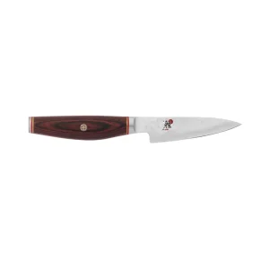 MIYABI Paring Knives*3.5-Inch, Paring Knife Brown