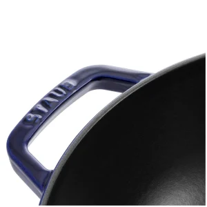 STAUB Woks*12-Inch, Perfect Pan, Dark Blue