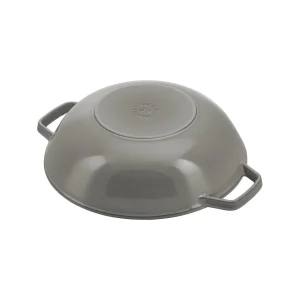 STAUB Woks*12-Inch, Perfect Pan, Graphite Grey