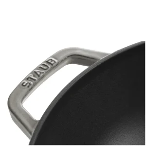 STAUB Woks*12-Inch, Perfect Pan, Graphite Grey