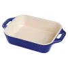 STAUB Baking Dishes*9-Inch, Rectangular, Baking Dish, Dark Blue