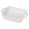 STAUB Baking Dishes*9-Inch, Rectangular, Baking Dish, White