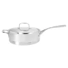 DEMEYERE Saute Pans*11-Inch Saute Pan With Helper Handle And Lid, 18/10 Stainless Steel Silver