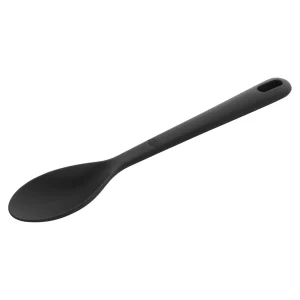 Ballarini Cooking Spoons*12.25 Inch, Silicone, Cooking Spoon, Black Matte