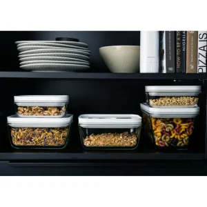 ZWILLING Vacuum Seal Containers*Medium Vacuum Container, Glass, Grey