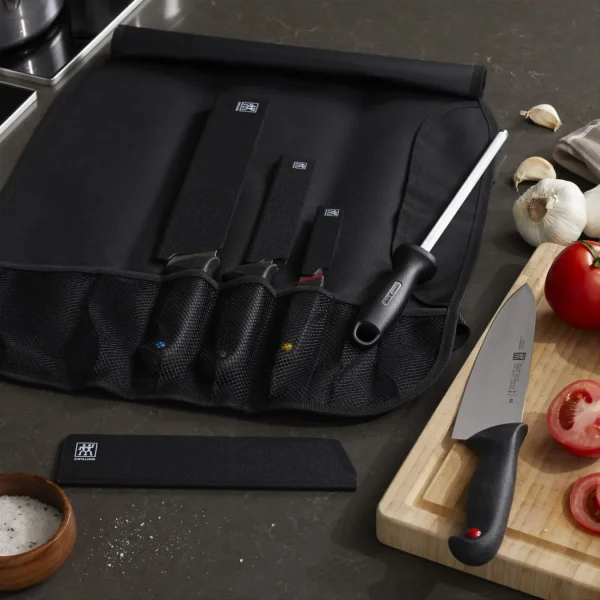 ZWILLING Knife Sets*6-Pc Culinary School Knife Kit With Blade Guards Silver-Black