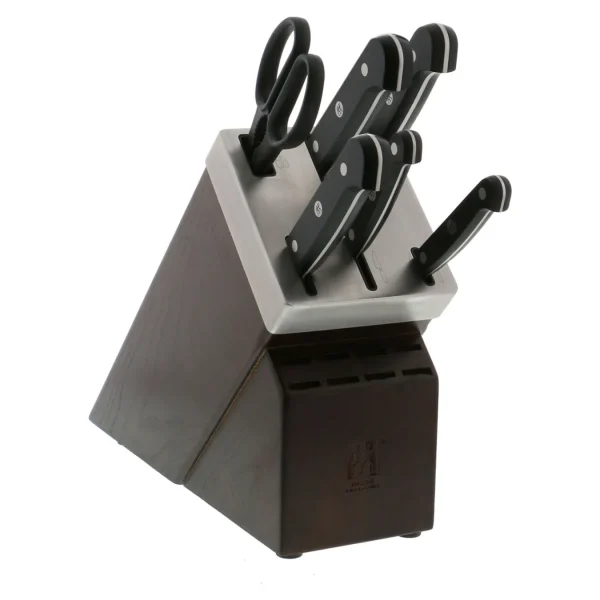 ZWILLING Self Sharpening Knife Sets*7-Pc, Knife Block Set, Brown