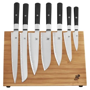 MIYABI Knife Sets*10-Pc, Knife Block Set, Brown