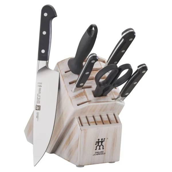 ZWILLING Knife Block Sets*7-Pc, Knife Block Set, Rustic White