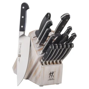 ZWILLING Knife Block Sets*16-Pc, Knife Block Set, Rustic White