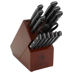 HENCKELS Knife Block Sets*14-Pc, Knife Block Set, Brown