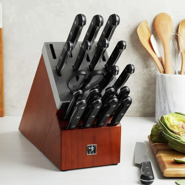 HENCKELS Knife Block Sets*20-Pc, Knife Block Set, Black Matte