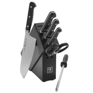 HENCKELS Knife Block Sets*7-Pc, Knife Block Set, Black Matte