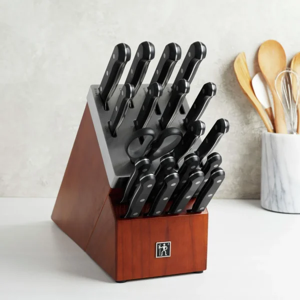 HENCKELS Knife Block Sets*20-Pc, Knife Block Set, Black Matte