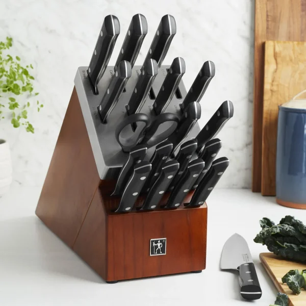 HENCKELS Knife Block Sets*20-Pc, Knife Block Set, Black Matte