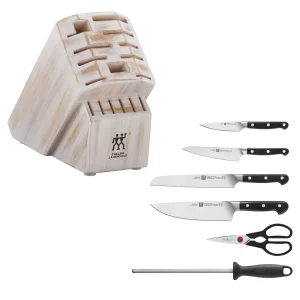 ZWILLING Knife Block Sets*7-Pc, Knife Block Set, Rustic White