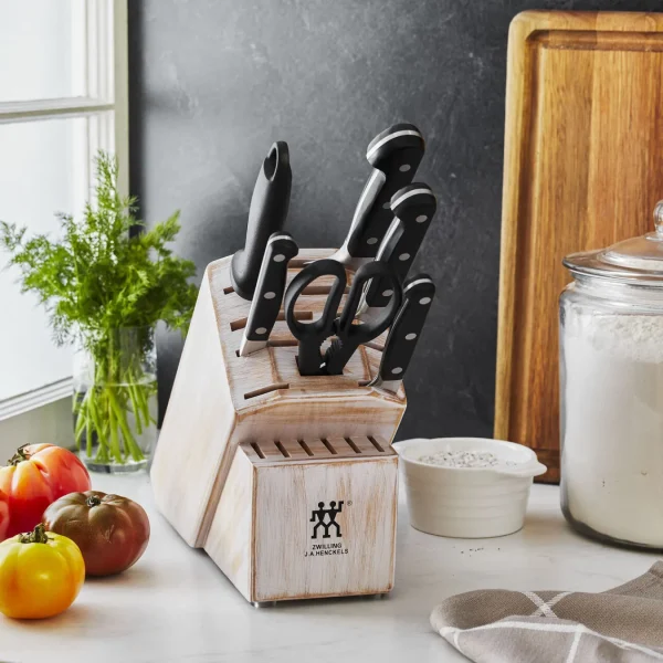 ZWILLING Knife Block Sets*7-Pc, Knife Block Set, Rustic White