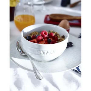 STAUB Cereal Bowls*2-Pc, Large Universal Bowl Set, White