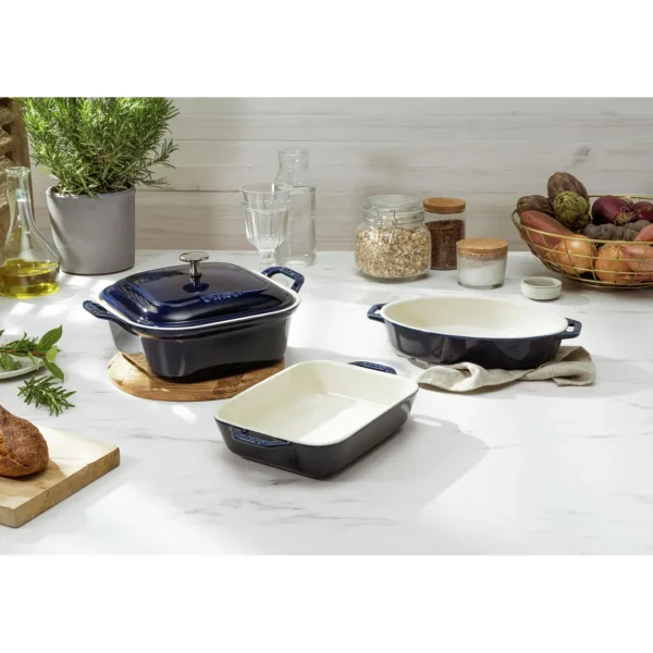 ZWILLING Cookware Sets*4-Pc, Mixed Baking Dish Set, Dark Blue