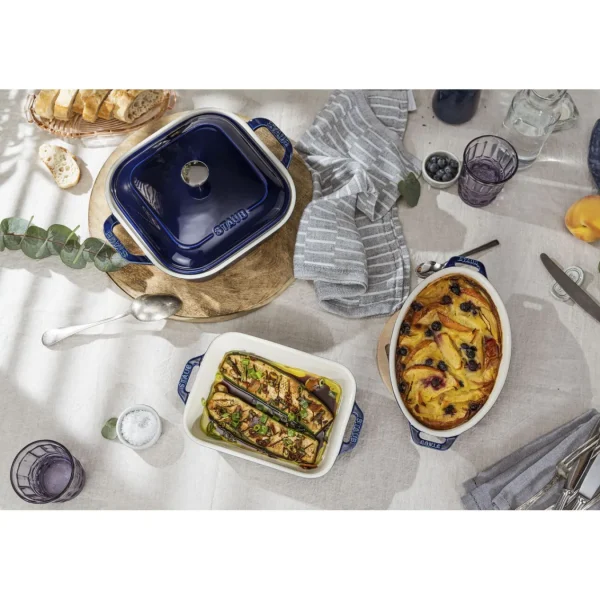 ZWILLING Cookware Sets*4-Pc, Mixed Baking Dish Set, Dark Blue