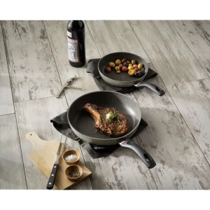 Ballarini Cookware Sets*2-Pc, Non-Stick, Frying Pan Set Grey